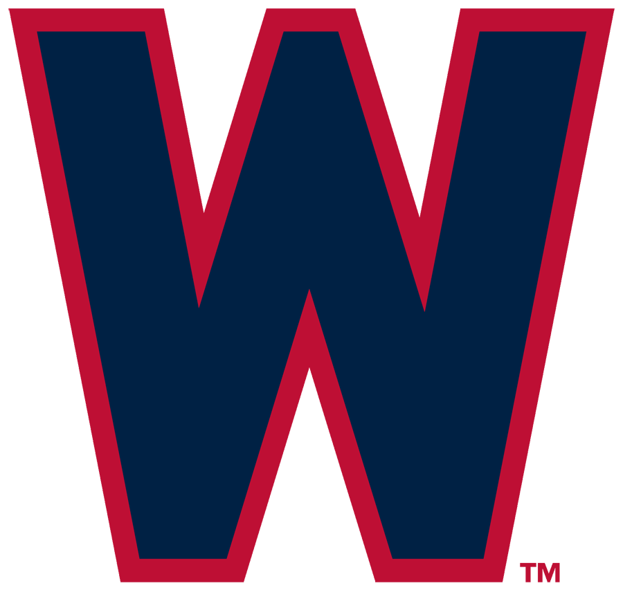 W Sports Logo - Washington Nationals Primary Logo - American League (AL) - Chris ...