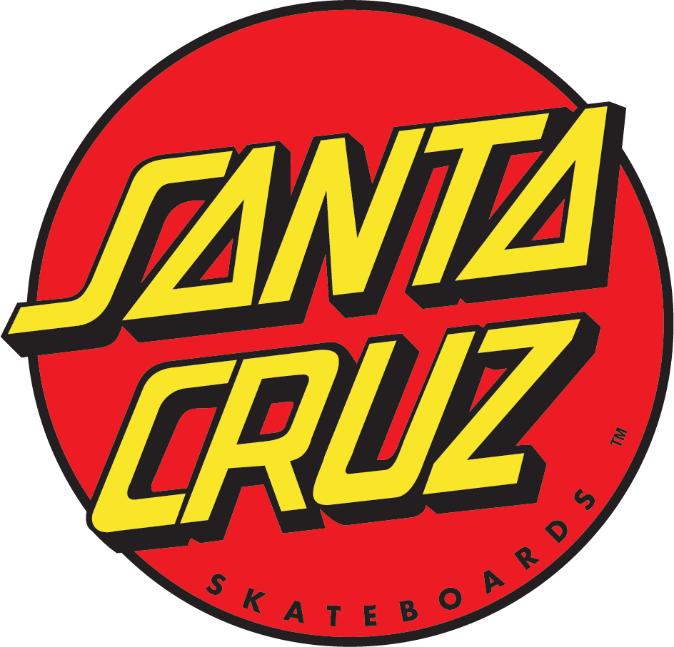 Black and Yellow Hand Logo - Santa Cruz Screaming Hand Seven Five Skateboard Deck | GoSk8