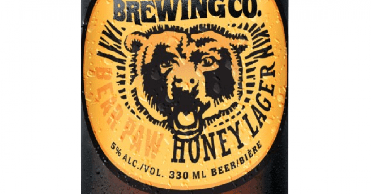Bear Paw Company Logo - Whistler Brewing Company Bear Paw Honey Lager | Just Beer