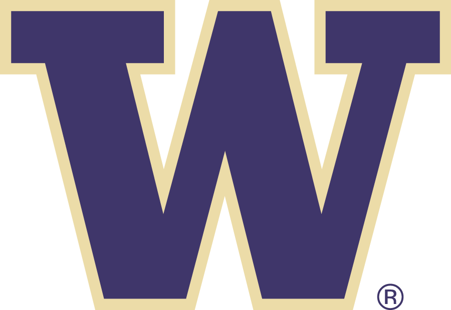 W Sports Logo - Washington Huskies Primary Logo Division I (u Z) (NCAA U Z