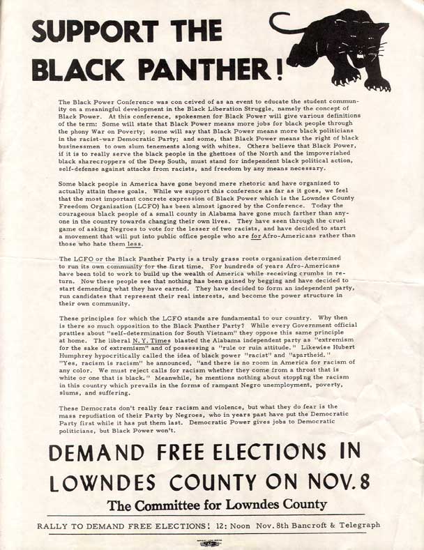 Black Power Logo - Origin of the Black Panther Party logo