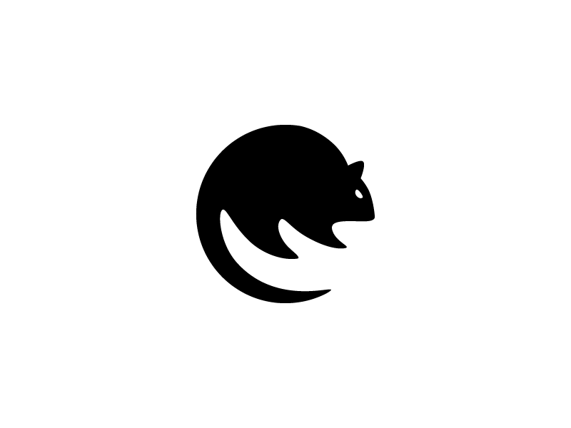 Rat Logo - Fat Rat Symbol by Mohl Design | Dribbble | Dribbble