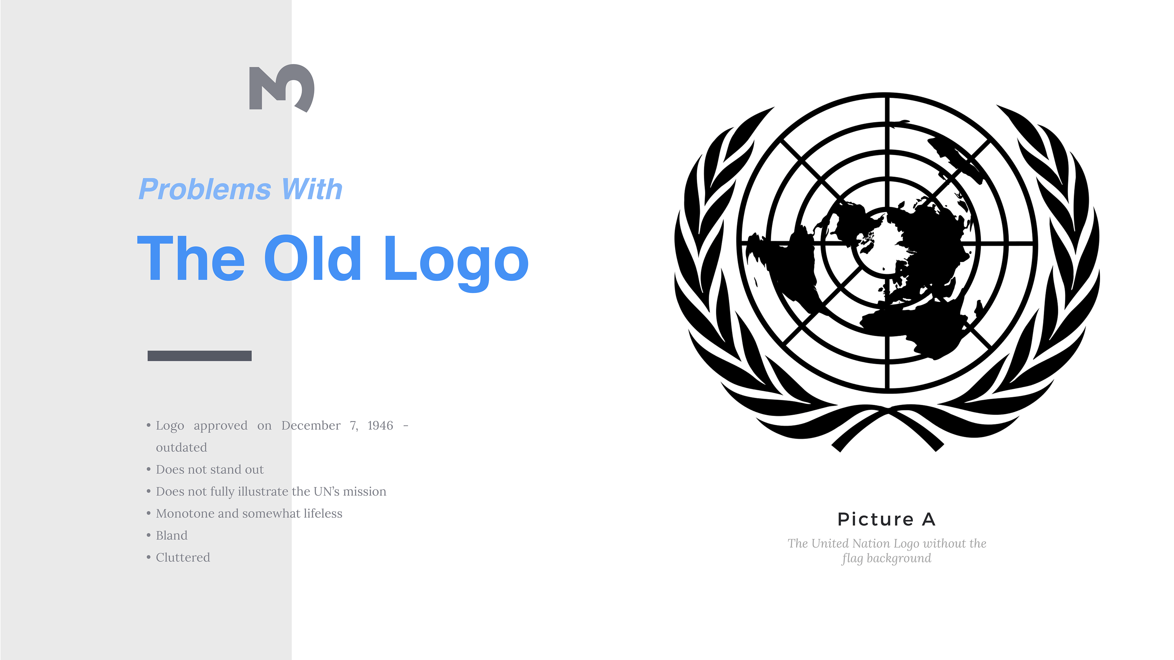 Old United Nations Logo - rachel oyoung - United Nations Conceptual Logo Re-Design