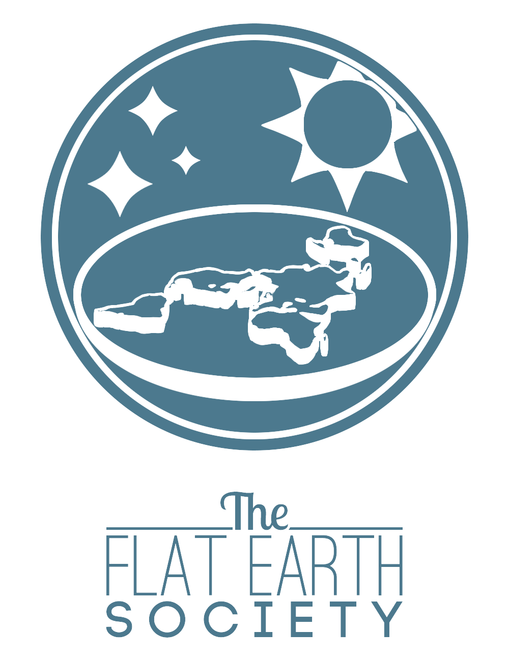 Society Logo - File:Flat Earth Society Logo.png - Wikimedia Commons
