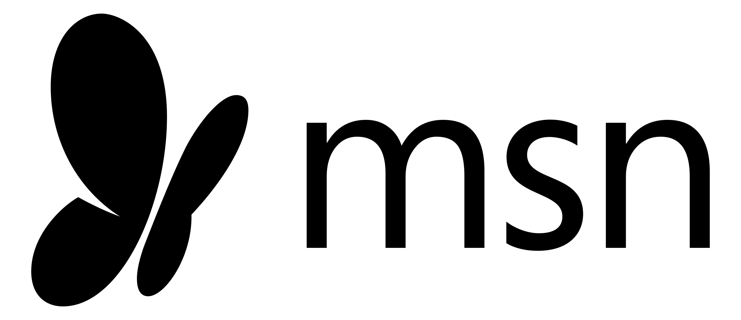 MSN White Logo - MSN Logo PNG Transparent & SVG Vector - Freebie Supply