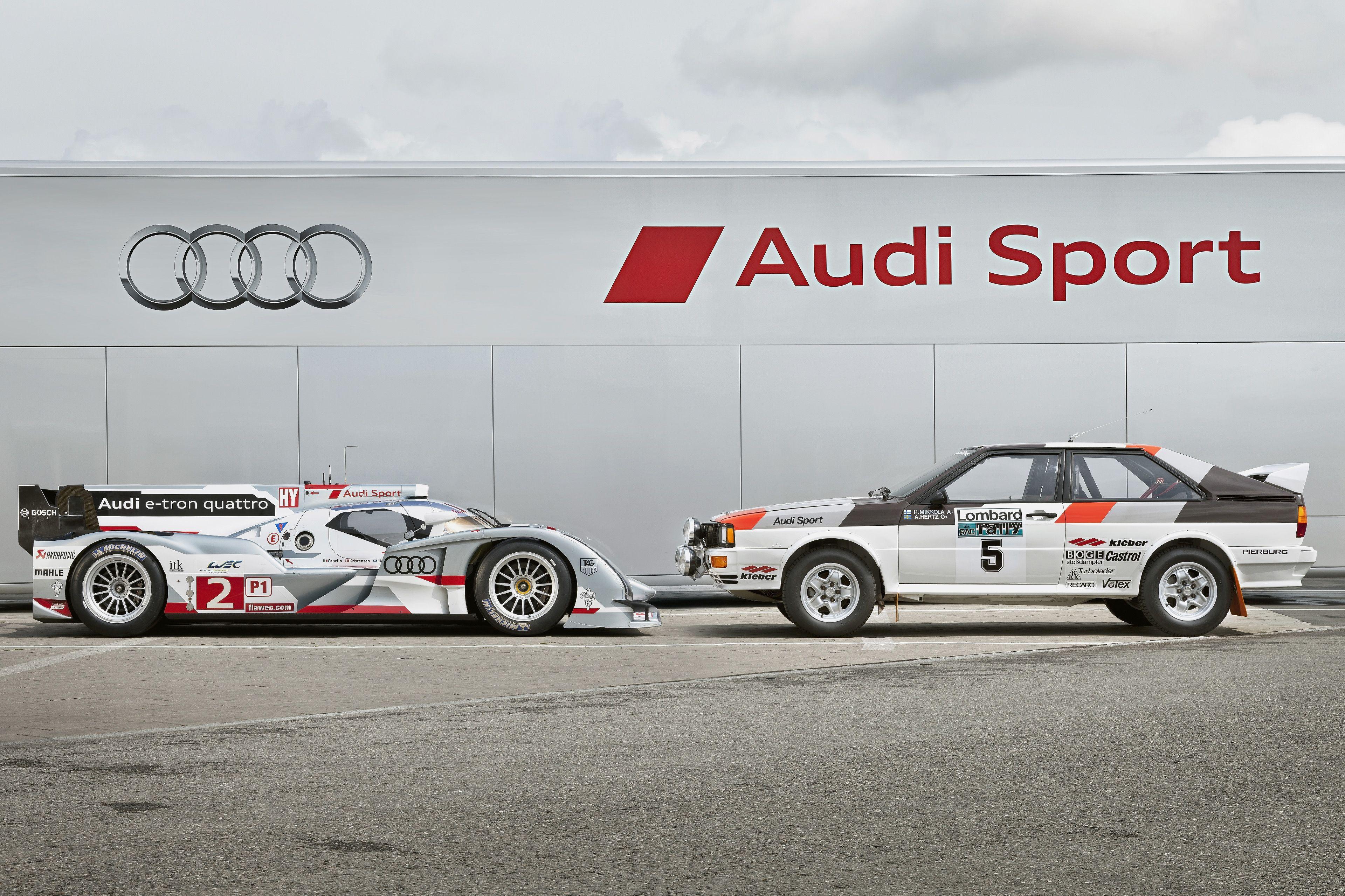 Audi Motorsports Logo - Audi R18 e-tron quattro: Tackling Le Mans with All-Wheel Drive ...