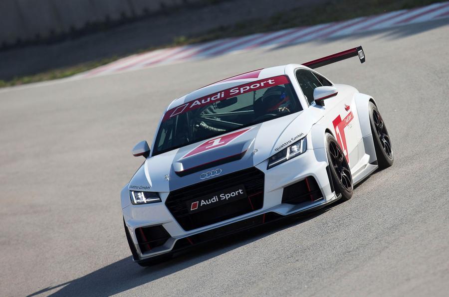 Audi Motorsports Logo - Audi unleashes racing version of the new TT | Autocar