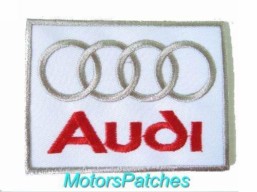 Audi Motorsports Logo - AUDI Emboridered Patches Power Car Motorsports XXL | MotorPatches ...