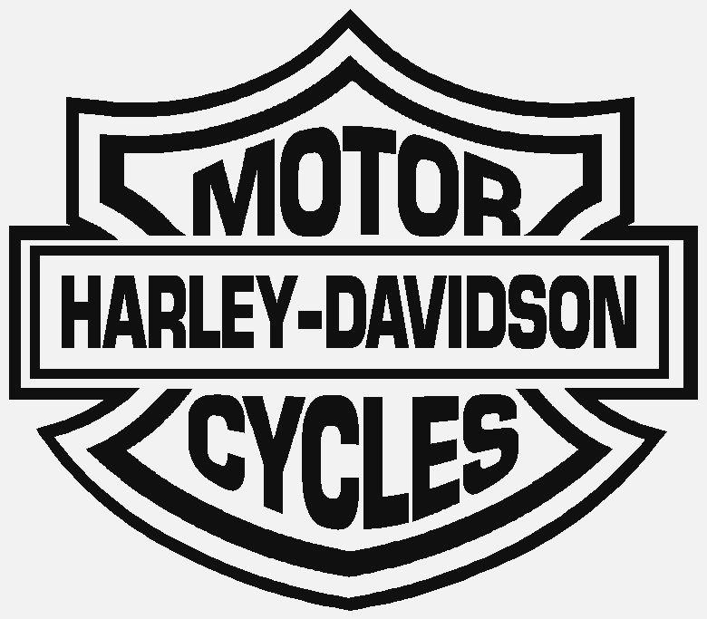 Cool Black and White Outline Logo - Free Harley Outline Logo, Download Free Clip Art, Free Clip Art