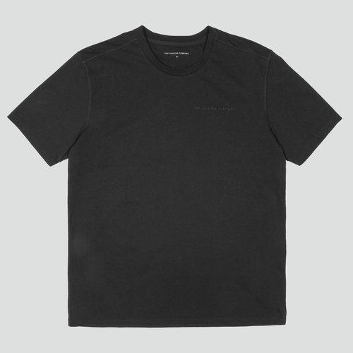 Cool Black and White Outline Logo - POP: TONAL OUTLINE LOGO T SHIRT BLACK. D. Copperfield Clothing