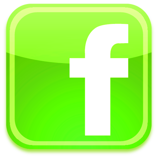 Green Facebook Logo - Green facebook Logos