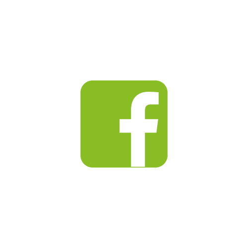 Green Facebook Logo - Icon Social Facebook Square Green