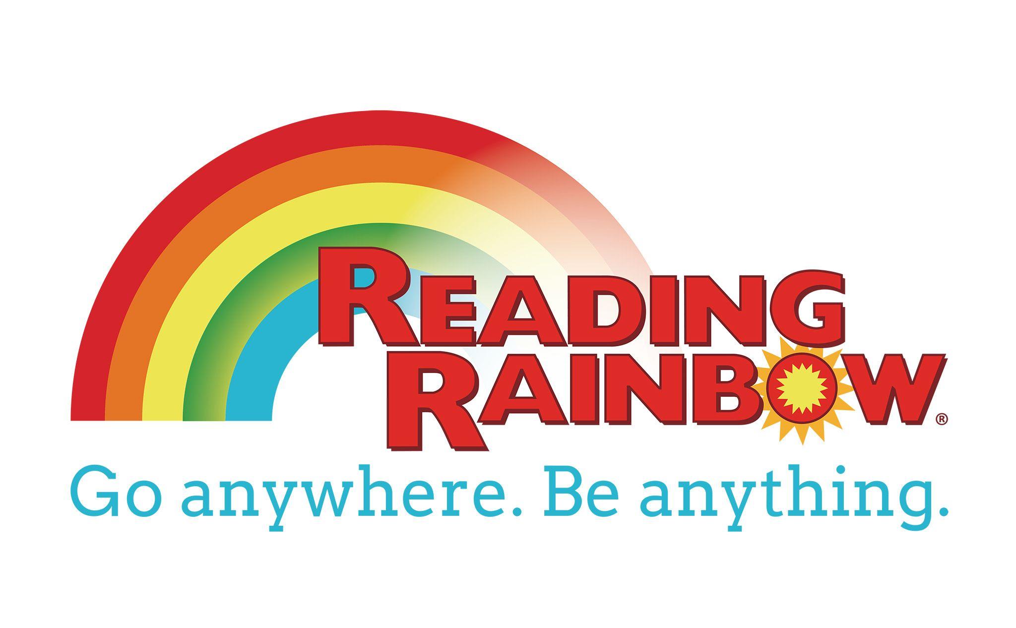 Red Rainbow Logo - Reading Rainbow
