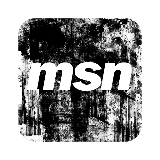 MSN White Logo - logo, msn, square icon
