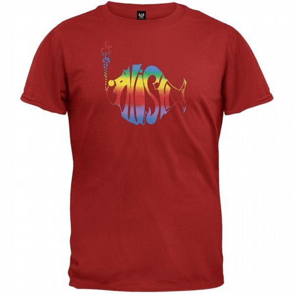 Red Rainbow Logo - Phish Logo Red T Shirt. Shop Your Way: Online Shopping