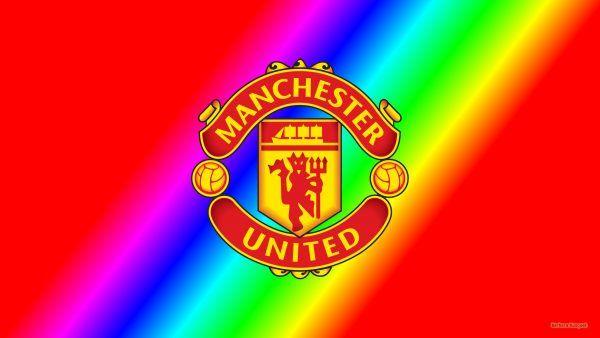 Red Rainbow Logo - Manchester United Wallpapers | Barbaras HD Wallpapers