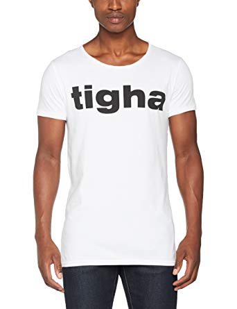 MSN White Logo - Tigha Men's Logo MSN T Shirt: Amazon.co.uk: Clothing