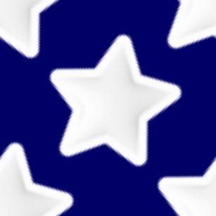 White Star Blue Background Logo - White Stars Blue Background Home Furnishings & Accessories. Zazzle