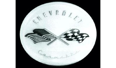 Original Corvette Logo - DataViz as Art: A History of the Chevrolet Corvette Logos, Emblems