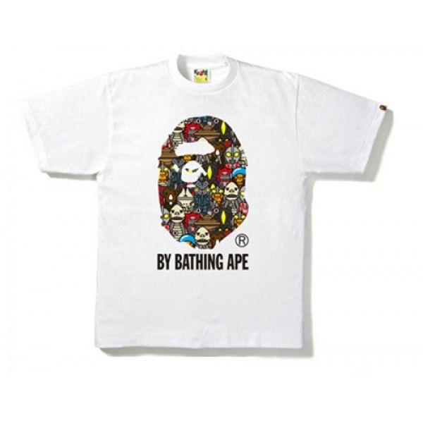 Colorful BAPE Logo - NEW! Bape Ultra Monster T-shirt | Buy BAPE Online