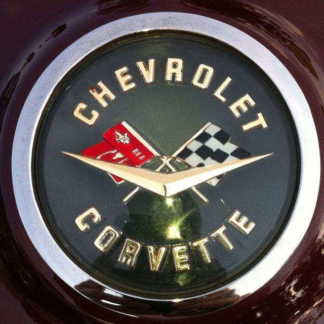 Original Corvette Logo - Original Corvette emblem. Cars & Motorcycles. Corvette, Cars