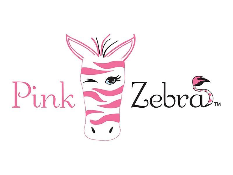 pink zebra logo png