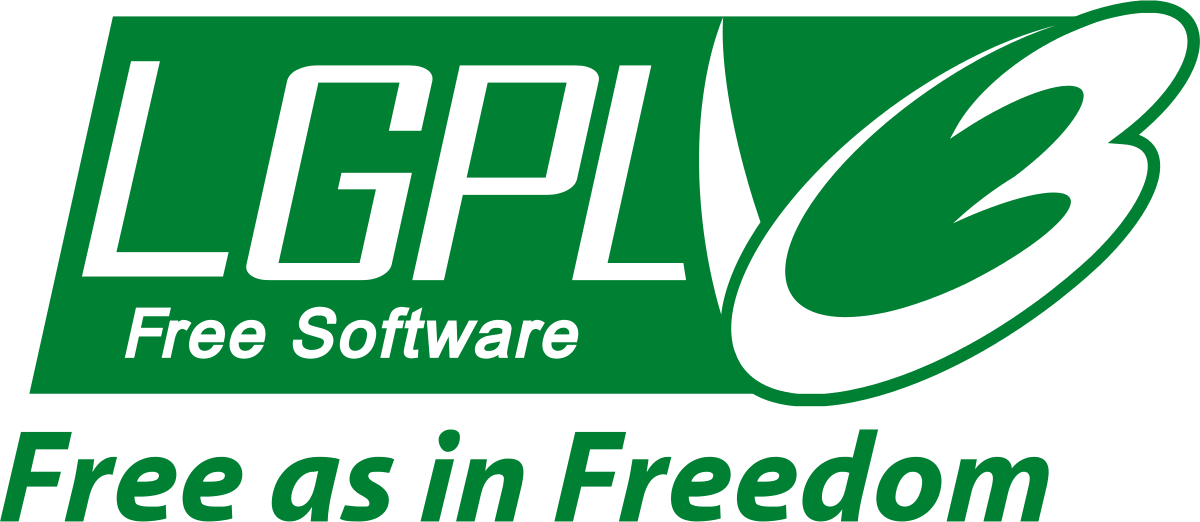 GPL Logo - GNU Lesser General Public License