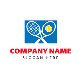 Blue Tennis Logo - Free Tennis Logo Designs | DesignEvo Logo Maker