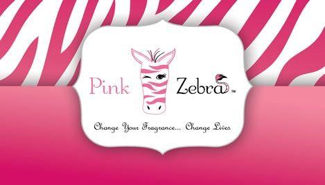 Pink Zebra Logo - Pink Zebra Business Card Design 3