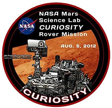 NASA Mars Mission Logo - Amazon.com: NASA Mars Science Lab Curiosity Rover Mission Logo 4.5 ...