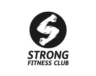 Be Strong Logo - Strong Fitness Designed