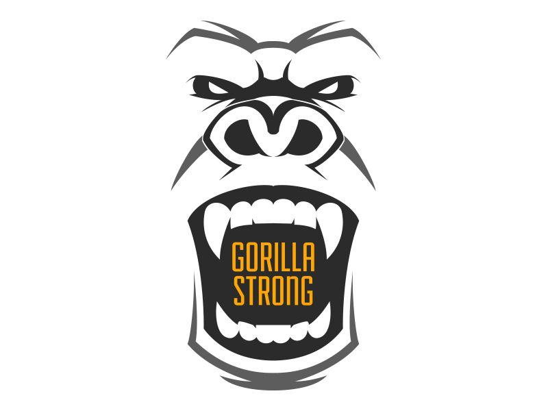 Be Strong Logo - Gorilla Strong Logo by Michael Wild | Dribbble | Dribbble