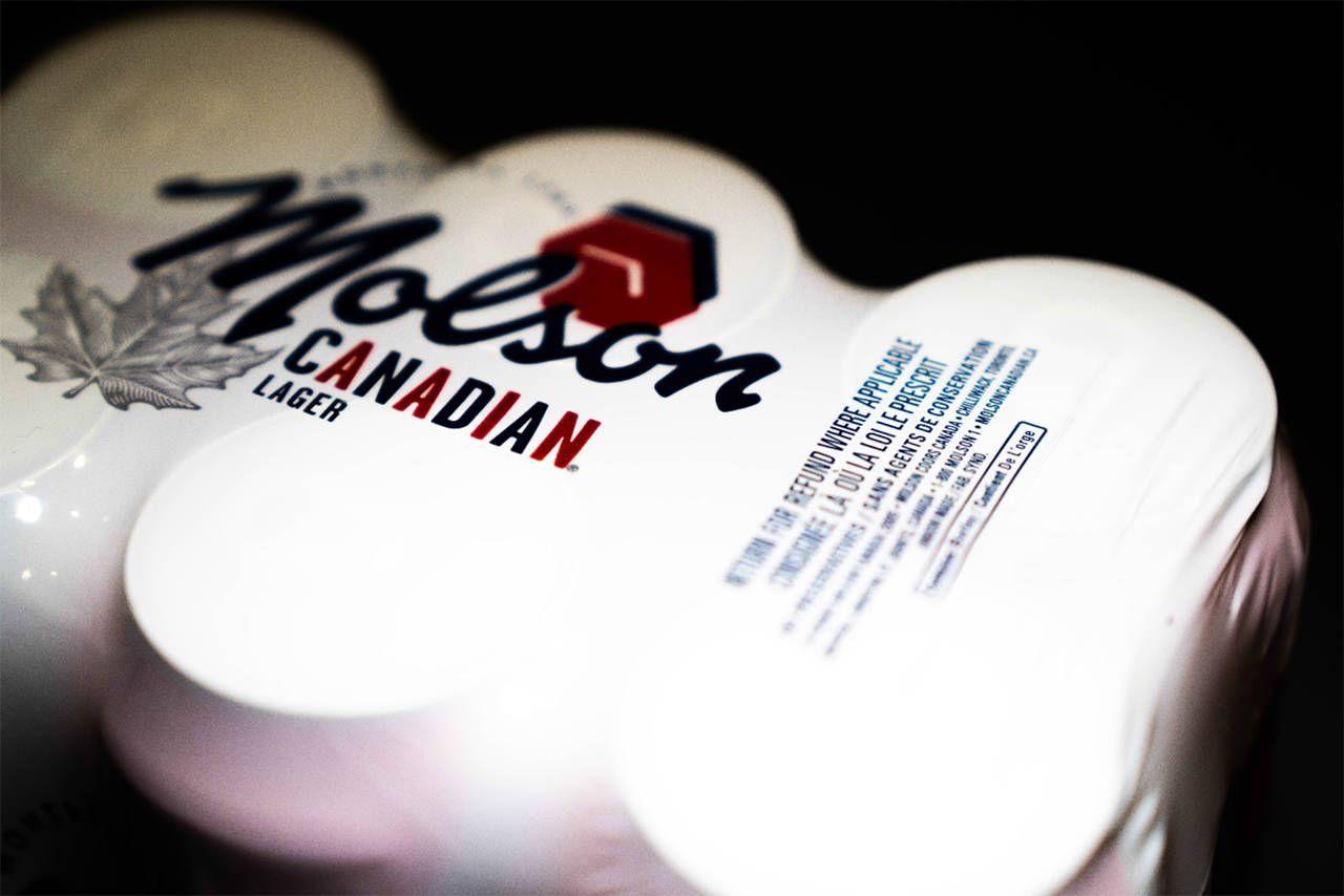 Molson Canadian Logo - New branding features Chilliwack on the Molson Canadian packaging