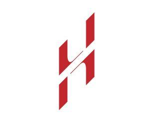 Red H Logo - Creative H logo. Designed