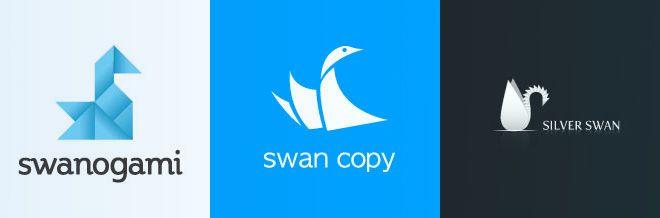 Brand with Swan Logo - 30 Undeniably Beautiful Swan Logo for your Inspiration | Naldz Graphics