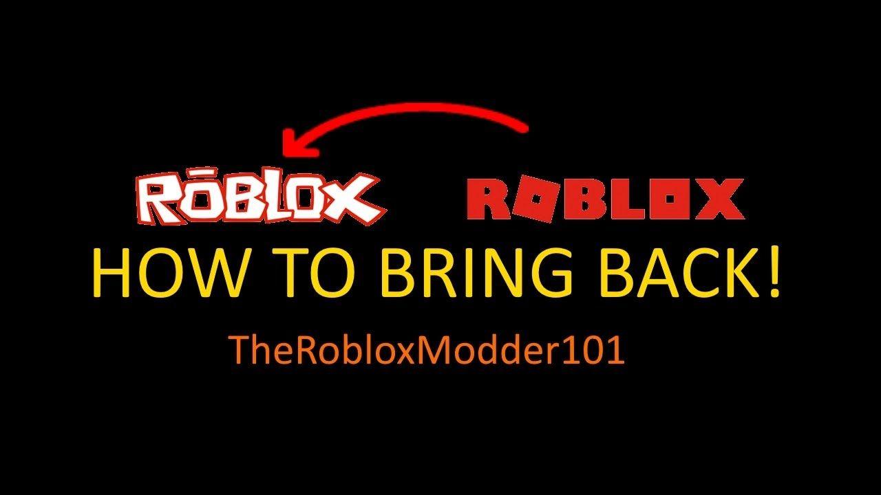Roblox New Logo And Old Logo
