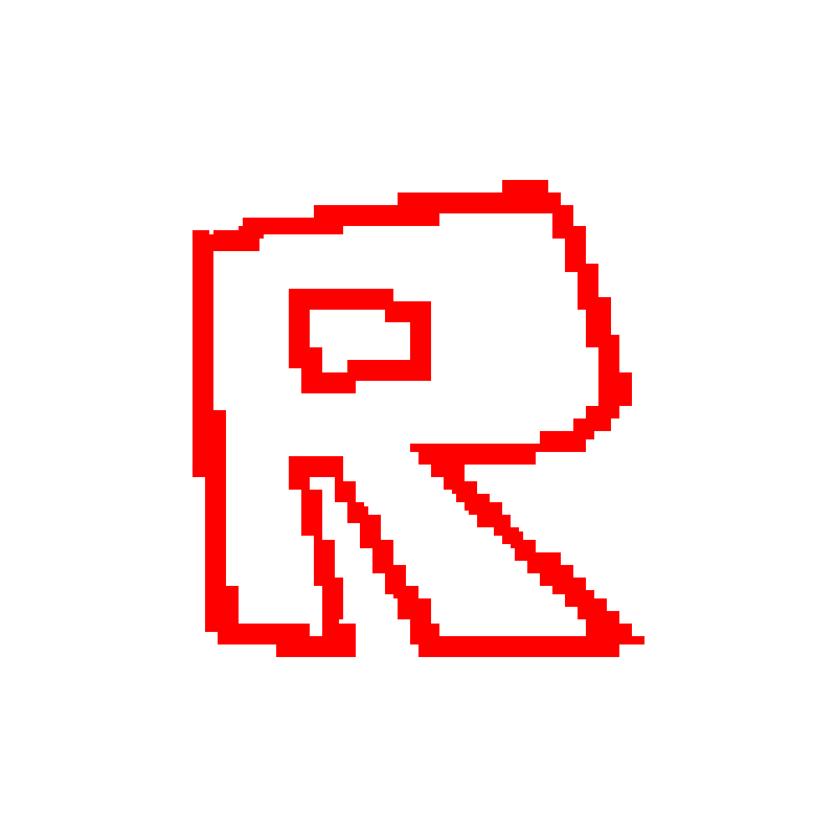 Old Roblox Logo - Pixilart ROBLOX Logo