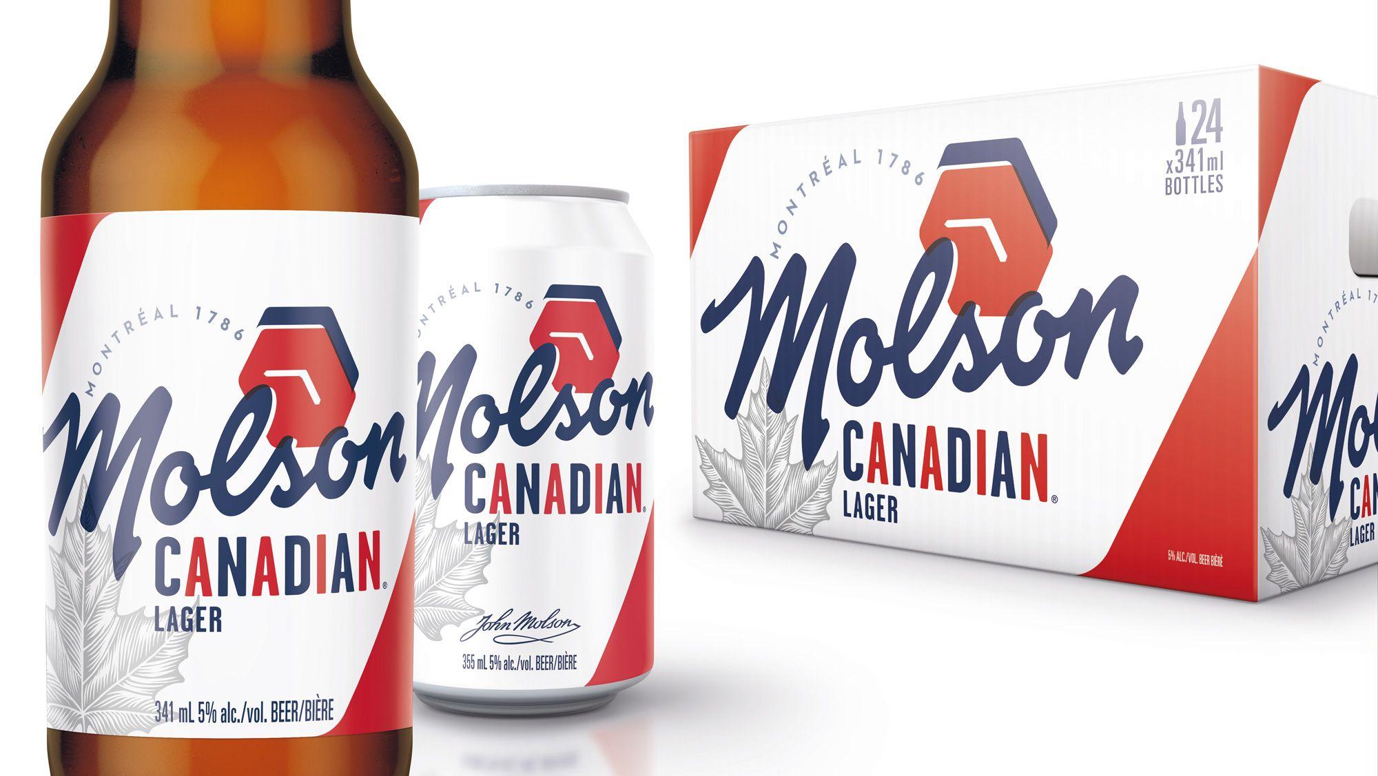Molson Canadian Logo - Brand New: New Logo and Packaging for Molson Brands by BrandOpus