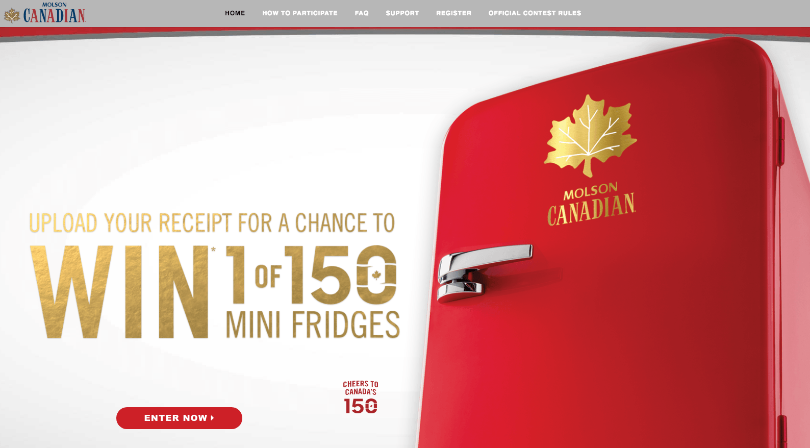 Molson Canadian Logo - Win a Mini Fridge with Molson Canadian – 3 tier logic