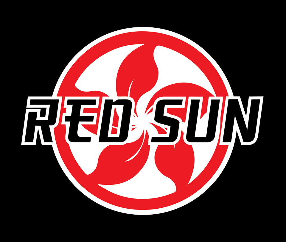 Sun Auto Logo - Red Sun Logo