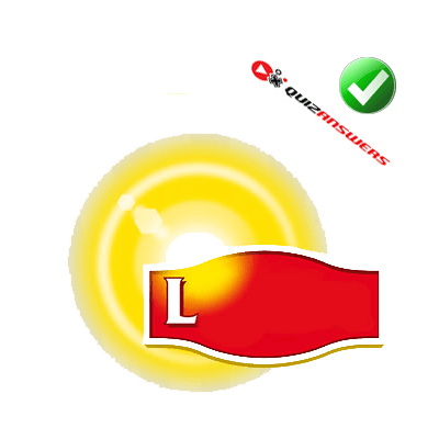 Red Banner Logo - Yellow Circle Red Banner Logo - Logo Vector Online 2019