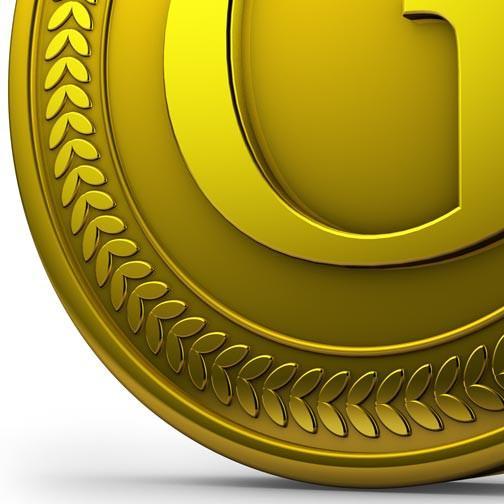 Gold Coin Logo - Gold Coin 3D Letter 