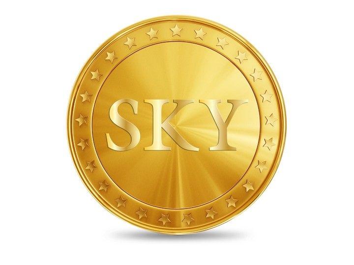 Gold Coin Logo - Sky Jewellery Online Shop | Designed for Generations 10 GRAMS GOLD ...