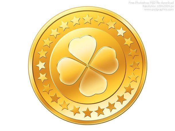 Gold Coin Logo - Free PSD gold coin icon PSD files, vectors & graphics - 365PSD.com