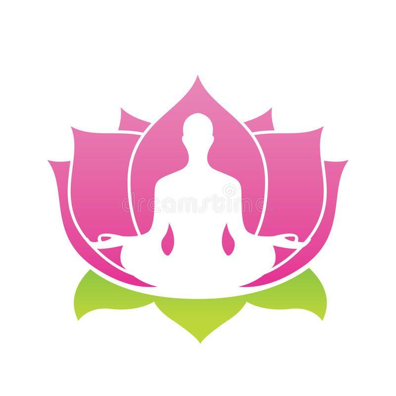 Lotus Yoga Logo - Yoga lotus Logos