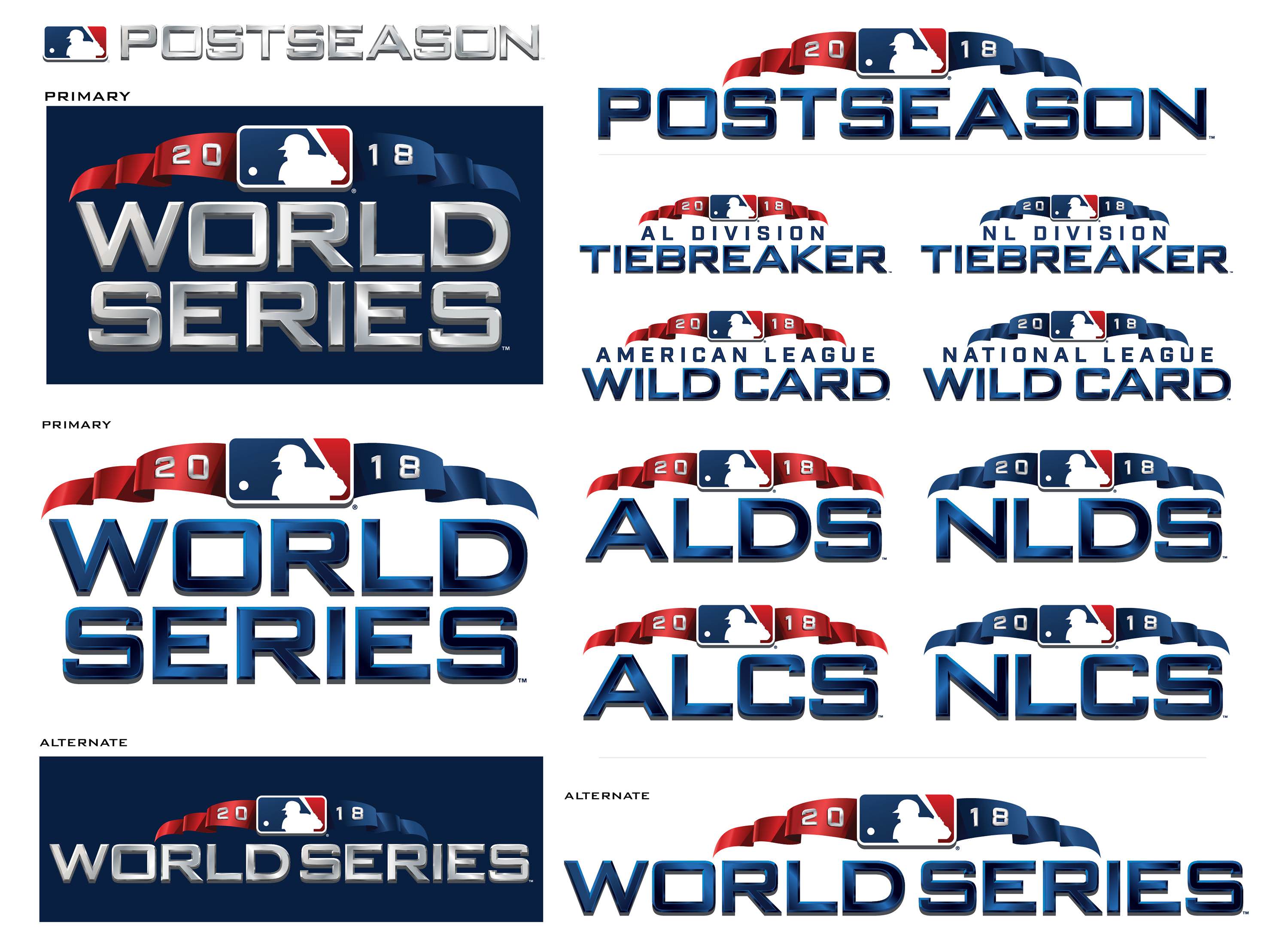 2018 MLB Logo - MLB World Series / Postseason logos Logos