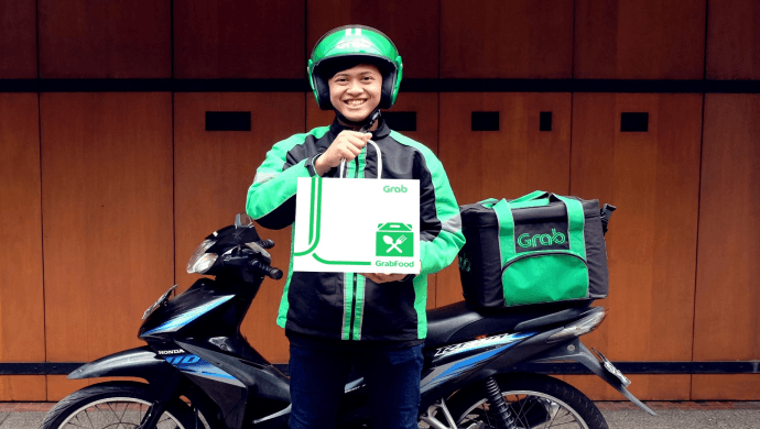 Grab Food Logo - Sounds delicious: Grab launches food delivery service in Jakarta