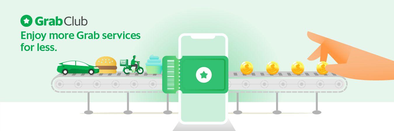 Grab Food Logo - Save Up to 40% with GrabClub Monthly Passes | Grab SG