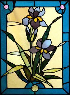 Stained Glass Flower Logo - 1242 Best Stained Glass Flowers images in 2019 | Stained Glass ...