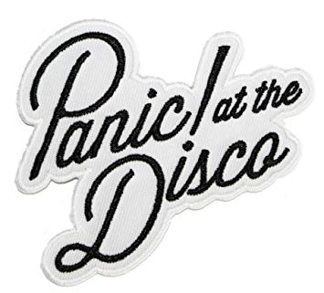 Panic at the Disco Logo - Amazon.com: Application Panic ! At The Disco Logo Patch: Toys & Games